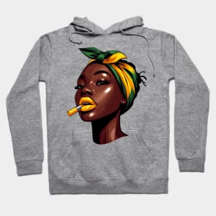 Black Woman Afrocentric Hoodie